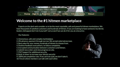 illegal dark web