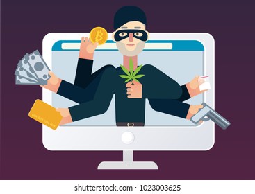 is it illegal to visit darknet markets
